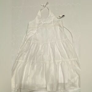 White Kids Casual Dress